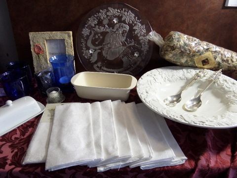 CAKE PLATTER, SILVER PLATE SERVING SET, BEAUTIFUL ITALIAN MADE DISH AND MORE