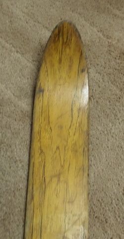 ANTIQUE WOODEN SKIS - VERY COOL    