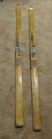 ANTIQUE WOODEN SKIS - VERY COOL    