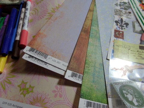 SCRAPBOOKING - CROP N STYLE, DELUXE PAPER/CARDSTOCK, MARKERS, COLLAGE PADS ETC.