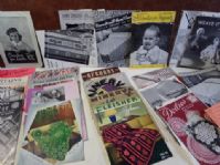 AWESOME COLLECTION OF VINTAGE CROCHET AND KNIT BOOKLETS