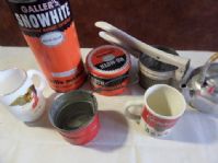 COLLECTIBLE VINTAGE ITEMS - TINS, KITCHEN ITEMS