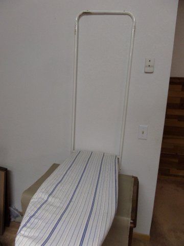 TRAVEL SIZE IRON AND WALL MOUNT IRONING BOARD