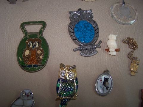 Unique Owl Collection-  Silver, Antique, Hand-crafted and More