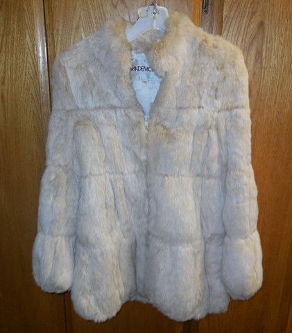 RABBIT FUR JACKET BY MADE MADEMOSELLE - VINTAGE
