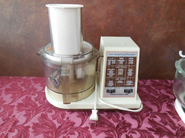 SMALL KITCHEN APPLIANCES, MIXMASTER,  FOOD PROCESSOR AND MORE