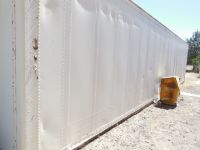 ALUMINUM-SKIN 40 FOOT  CARGO CONTAINER  WITH WOOD INTERIOR WALLS