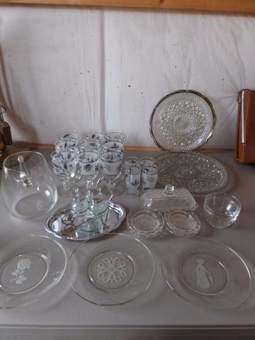 STEMWARE, MATCHING JUICE GLASSES, SERVING DISHES AND MORE