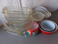 PYREX BOWLS FOR YOUR COOKING PLEASURE