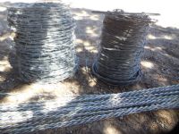 FOUR BARB GALVANIZED WIRE, BARBLESS WIRE AND GALVANIZED WIRE SPREADERS