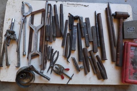PUNCHES, CHISELS, BRAKE TOOLS, GEAR PULLERS, IMPACT TOOL SET PLUS MORE