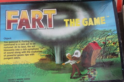 BOARD GAMES & ROULETTE WHEEL, DON'T MISS OUT ON - FART, THE GAME