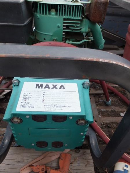 COLEMAN POWER MATE MAXA 4000 WATT GENERATOR