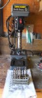 LOOKS NEARLY NEW CENTRAL MACHINERY DRILL PRESS