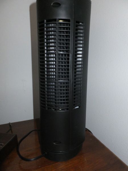 TWO SEVILLE CLASSIC OSCILLATING TOWER FANS  