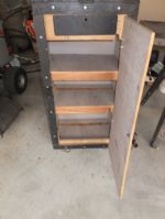 TOOL STORAGE BOX ON WHEELS - DESIGNED AND HANDCRAFTED BY AN ENGINEER