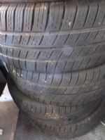 SET OF FOUR USED HIGHWAY TIRES 215 65/R17