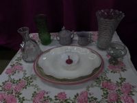 THIS VINTAGE CHINA LOT IS SO PRETTY EVEN A COWBOY SAID "THATS BEE-U-TIFUL!"