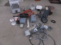 ELECTRICAL PARTS, LIGHT, CORDS, & REEL.  LIGHT UP YOUR WORLD