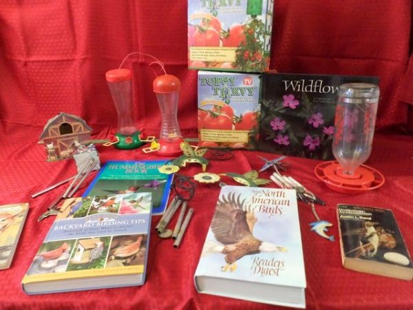 THINGS FOR THE GARDEN, HUMMINGBIRDS AND MORE