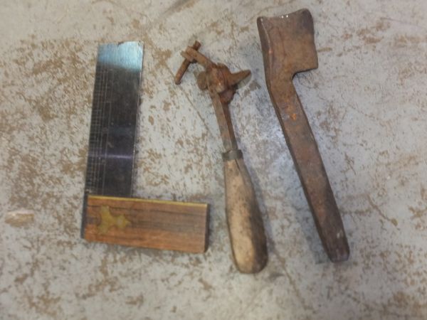 ANTIQUE AND VINTAGE TOOLS, PLANES, PITTS WRENCH, ICE TONGS AND MORE