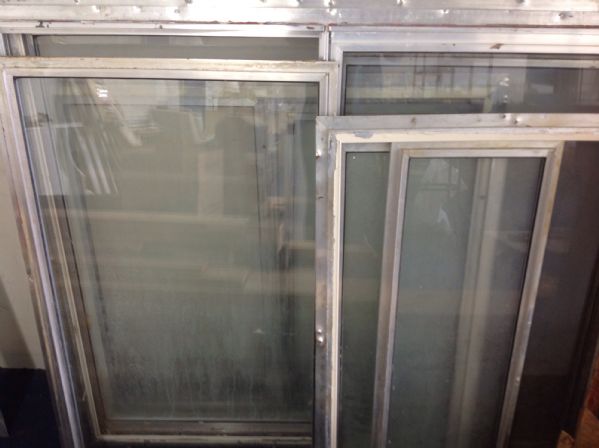 LOTS OF USED DOUBLE PANE WINDOWS - PERFECT FOR A GREENHOUSE