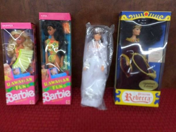 BARBIE FRIENDS & COLLECTIBLE DOLLS - ALL UNUSED