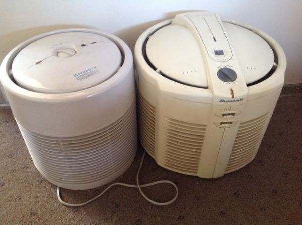 TWO ROOM SIZE HEPA AIR FILTERS
