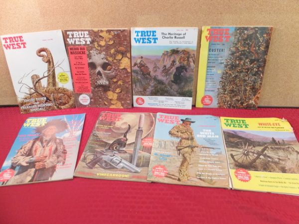 EIGHT TRUE WEST ISSUES 1963 & 1965