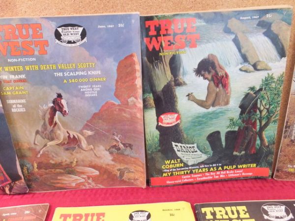 NINE TRUE WEST ISSUES 1966 & 1967