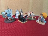 FAMOUS NORMAN ROCKWELL PAINTING FIGURINES