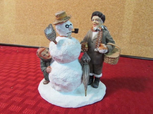 FAMOUS NORMAN ROCKWELL PAINTING FIGURINES