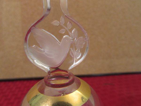 FIVE GORGEOUS COLLECTIBLE BELLS & A LIMITED EDITION EGG