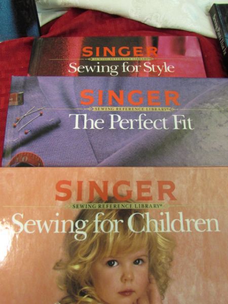 SINGER SEWING HOW TO BOOK COLLECTION