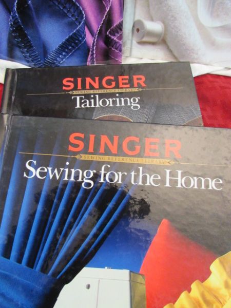 SINGER SEWING HOW TO BOOK COLLECTION