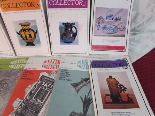1960'S WESTERN COLLECTOR MAGAZINES OVER 25 ISSUES