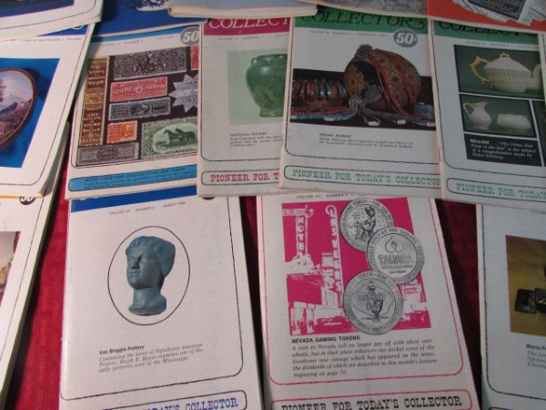 1960'S WESTERN COLLECTOR MAGAZINES OVER 25 ISSUES