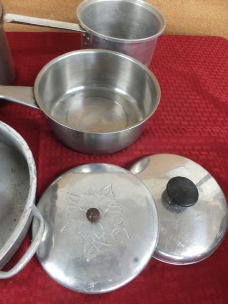 STAINLESS CAMP PANS, CONDIMENT PANS & OTHERS