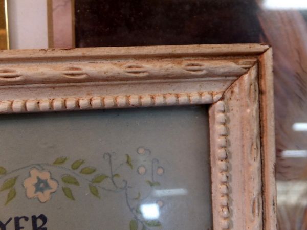 VINTAGE FRAMES SOME WITH PICTURES, PLUS GLASS FOR FRAMING PROJECTS