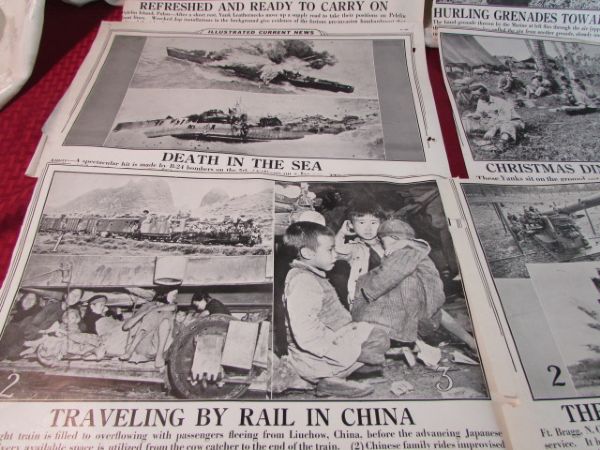 WWII NEWS POSTER COLLECTION 