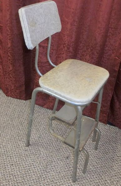 RETRO STEP-STOOL CHAIR LIKE YOUR MOM USED TO HAVE!