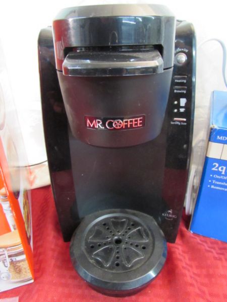 MR. COFFEE-MAKER, NEW RICE COOKER. SLOW COOKER & PAMPERED CHEF MEASURE