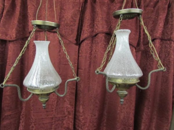 VINTAGE HANGING LAMPS
