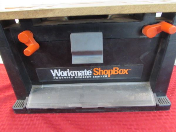 BLACK & DECKER WORKMATE SHOP BOX