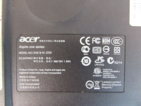 ACER ASPIRE-ONE LAPTOP NOTEBOOK COMPUTER