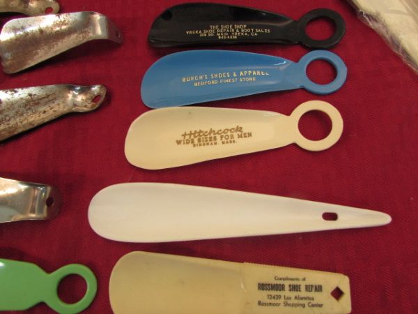HUGE SHOEHORN & SHOE RELATED COLLECTION