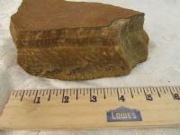 LARGE TIGER-EYE ROUGH STONE.  APPROX, 2.5 LBS
