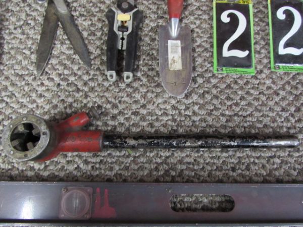 METAL TOOL BOX WITH PROTO & CRAFTSMAN SOCKETS PLUS MORE TOOLS
