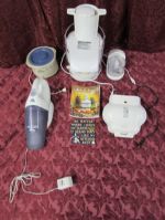 VARIETY KITCHEN APPLIANCE LOT- GEORGE FOREMAN GRILL, JUICER & MORE