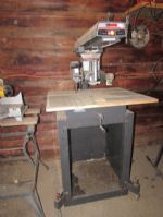 CRAFTSMAN 10" RADIAL ARM SAW AND STAND